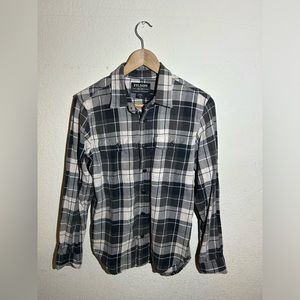 Filson Black/White/Gray Flannel‎ Size XS